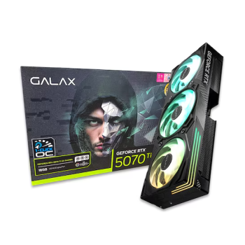 GALAX 지포스 그래픽카드 RTX5070 Ti EX GAMER BLACK OC D7 16GB