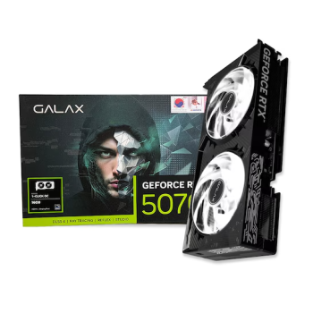 GALAX 지포스 그래픽카드 RTX5070 Ti BLACK OC D7 16GB