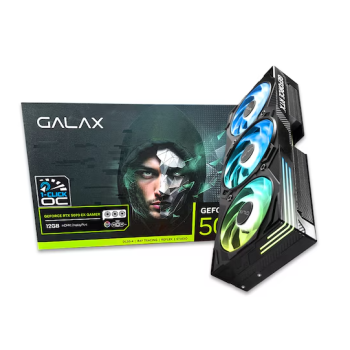 GALAX 지포스 그래픽카드 RTX5070 EX GAMER BLACK OC D7 12GB