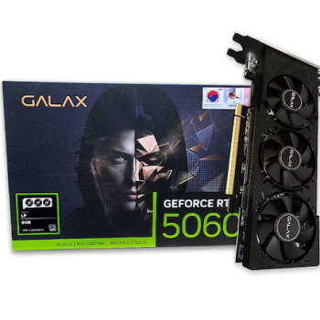 GALAX 지포스 그래픽카드 RTX5060 BLACK D7 8GB LP