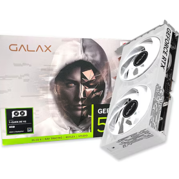 GALAX 지포스 그래픽카드 RTX5060 WHITE OC V2 D7 8GB