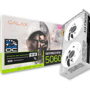 GALAX 지포스 그래픽카드 RTX5060 WHITE OC D7 8GB