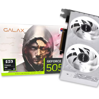 GALAX 지포스 그래픽카드 RTX5050 WHITE OC D6 8GB DUAL HDMI