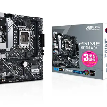 인텔용 메인보드 PRIME H610M-A D4