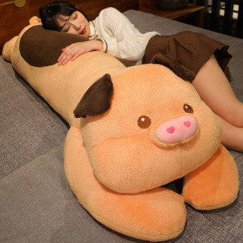 도림 귀여운 돼지 삼형제 인형 안고자는 바디필로우 쿠션